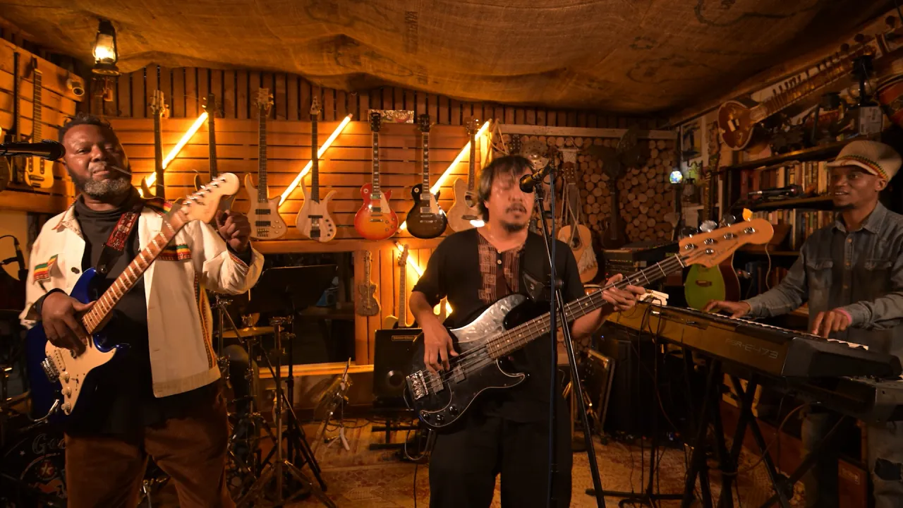 Asili Dub live at Geco Cafe Nairobi 2026 — Swahili dub music and East African roots fusion band performing a live session